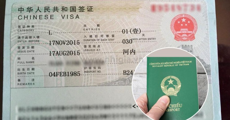 Quy trình nộp hồ sơ xin cấp visa Trung Quốc